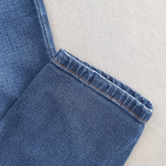 Buffalo jeans Aubrey women's sz 4 ink blue colour High rise Stretch Ankle grazer - Picture 9 of 14